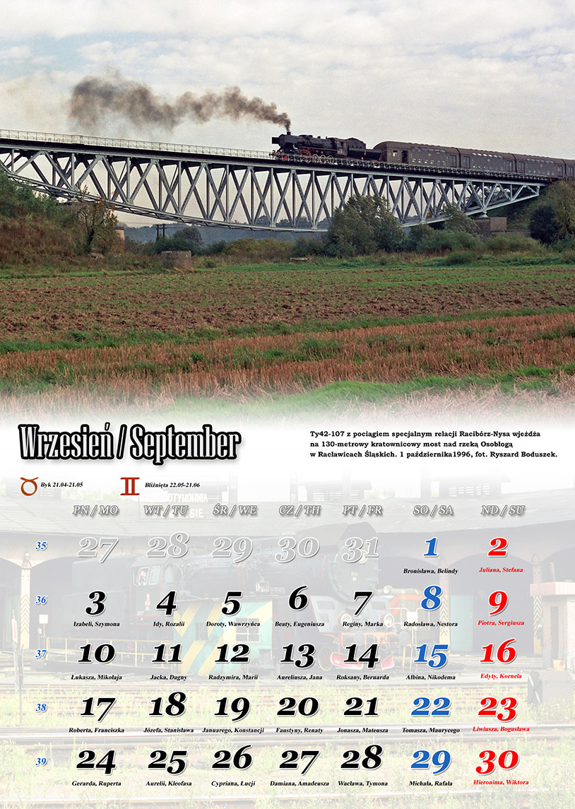 Zdjęcie kalendarza / strony