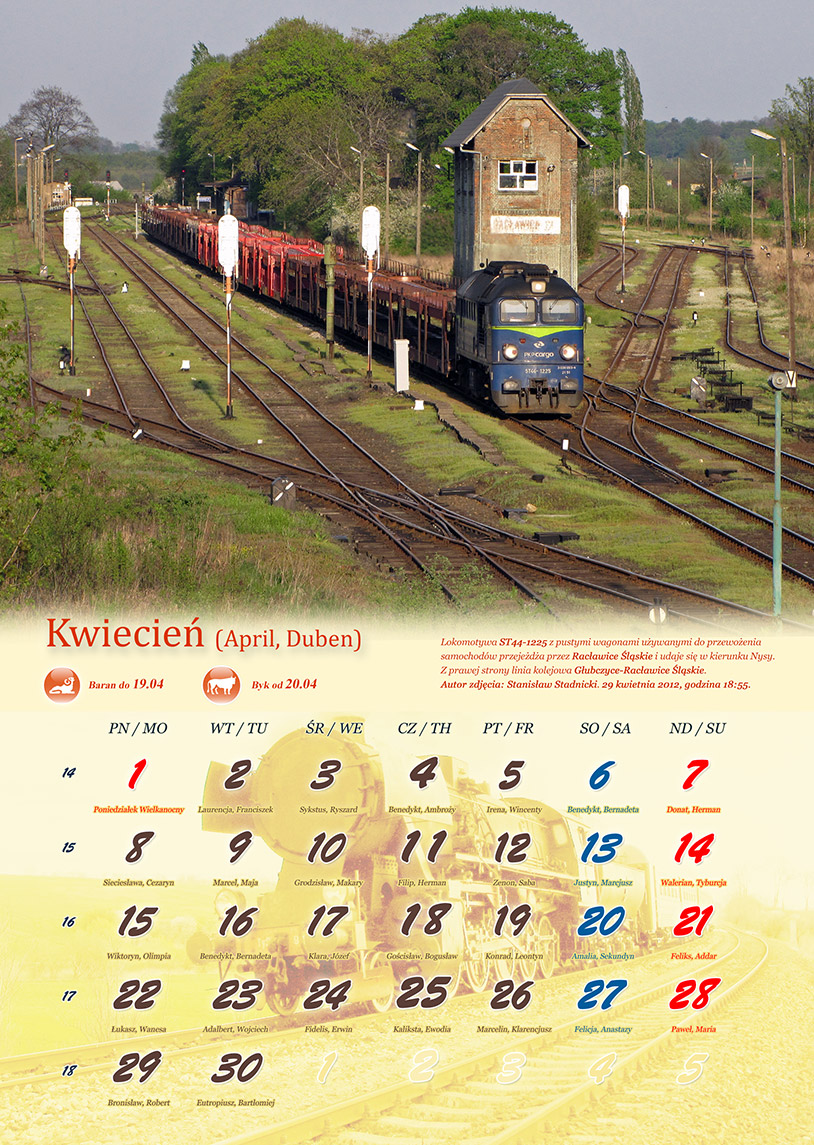 Zdjęcie kalendarza / strony