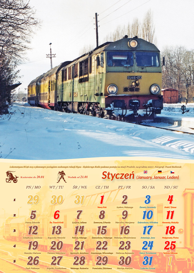 Zdjęcie kalendarza / strony