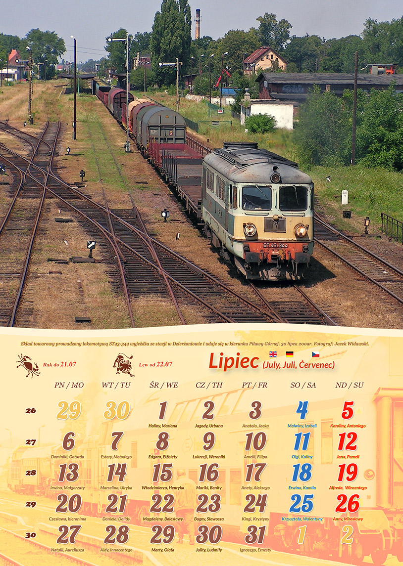 Zdjęcie kalendarza / strony