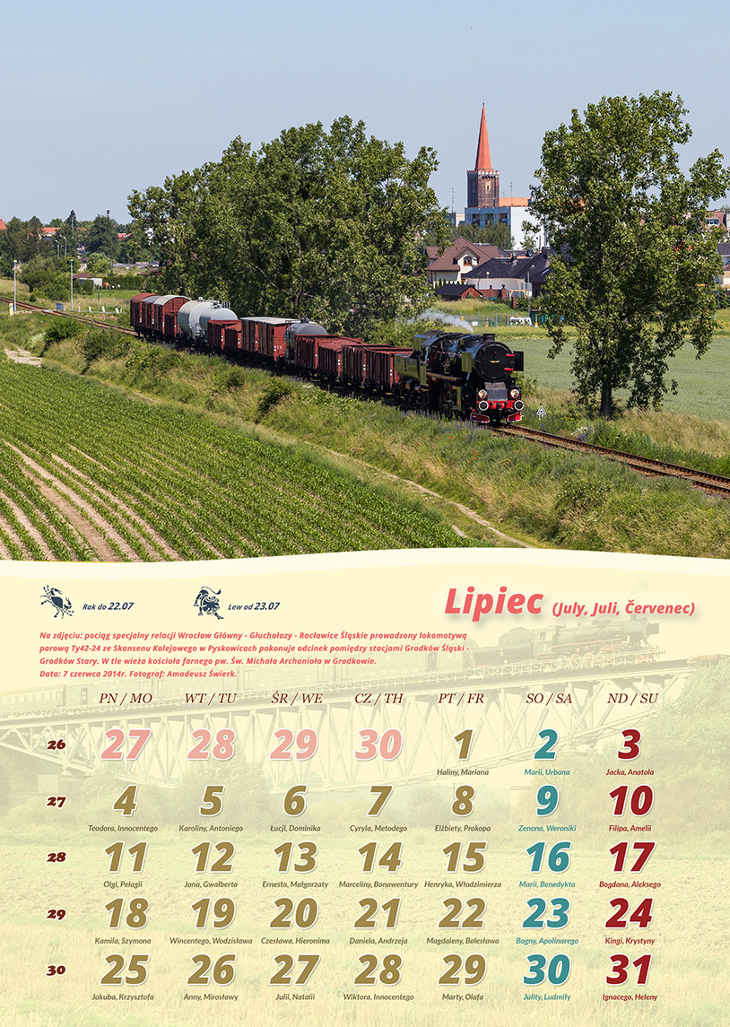 Zdjęcie kalendarza / strony