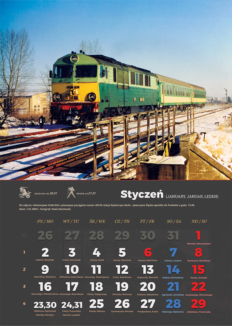 Zdjęcie kalendarza / strony