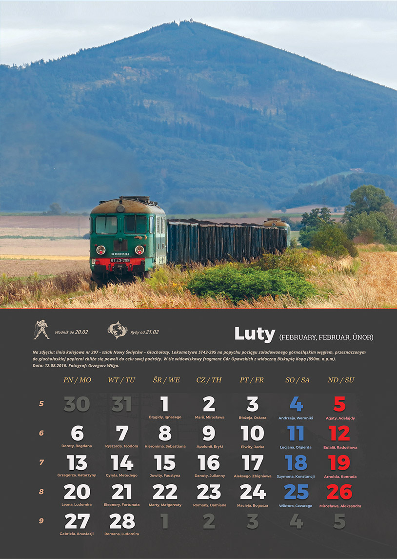 Zdjęcie kalendarza / strony