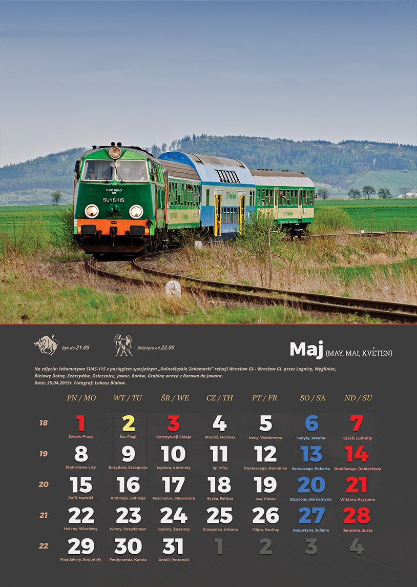 Zdjęcie kalendarza / strony