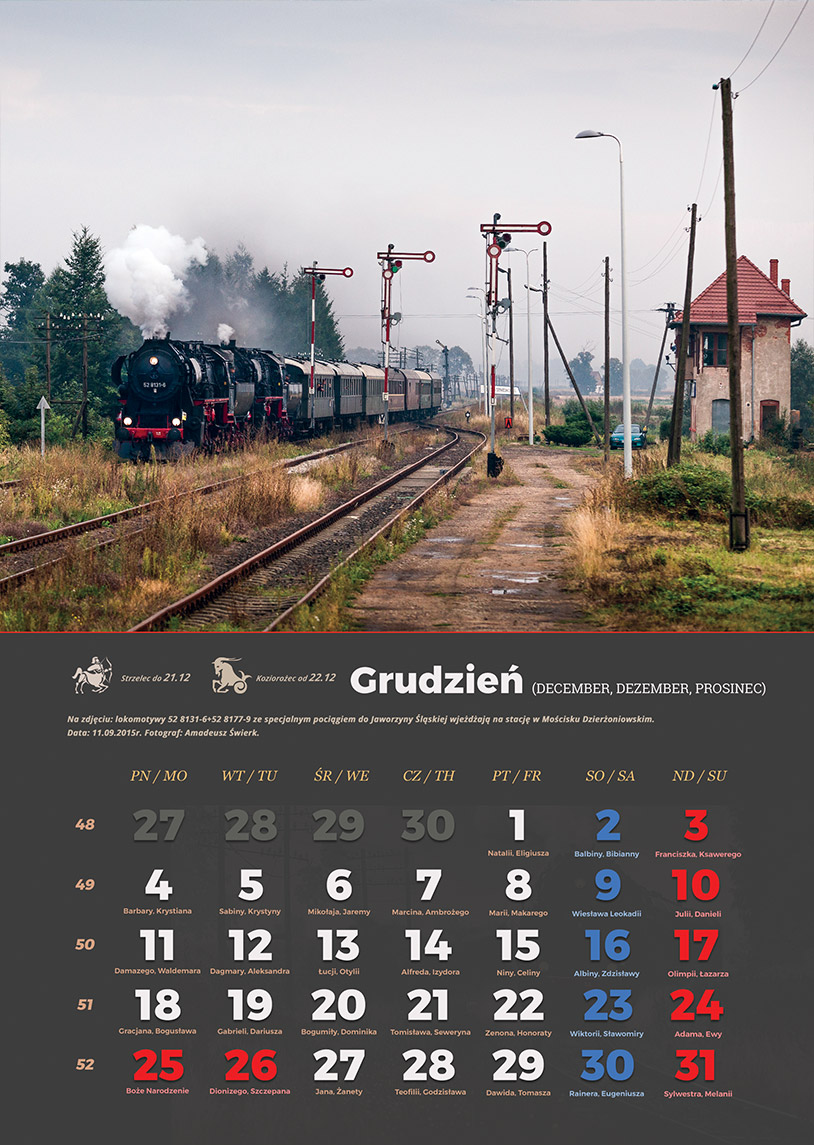 Zdjęcie kalendarza / strony