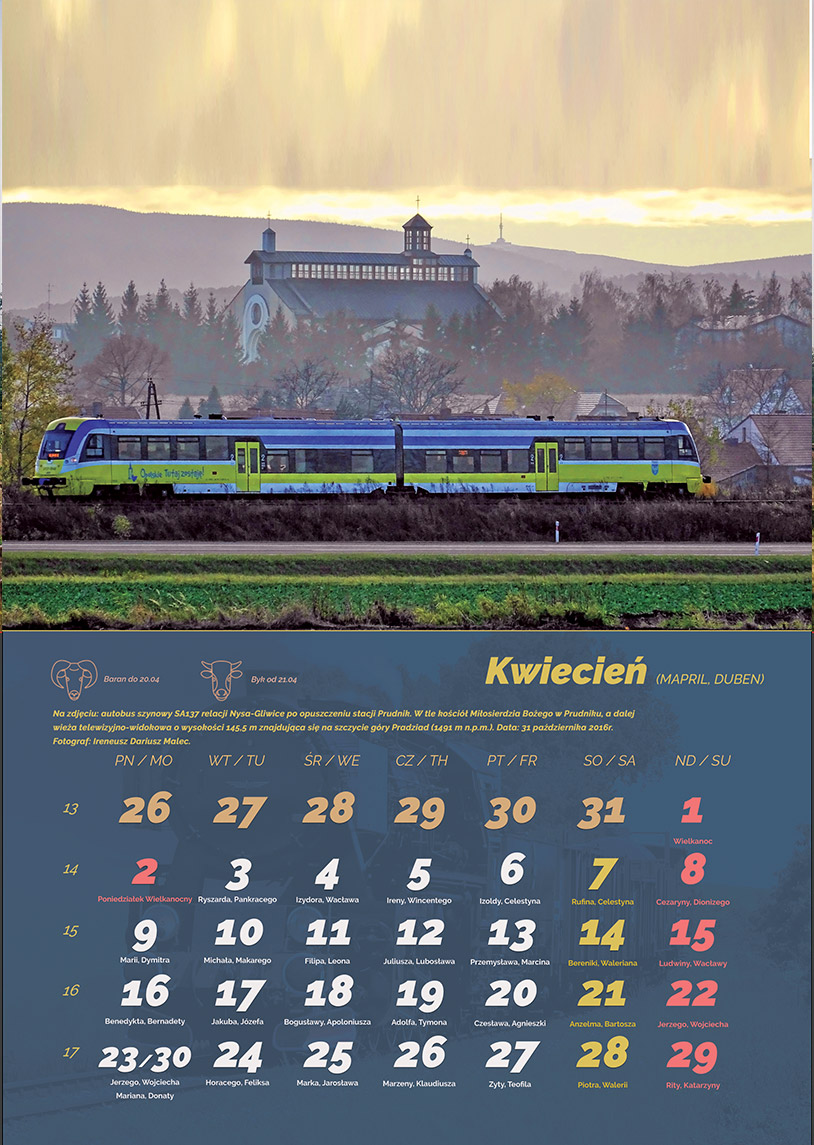 Zdjęcie kalendarza / strony