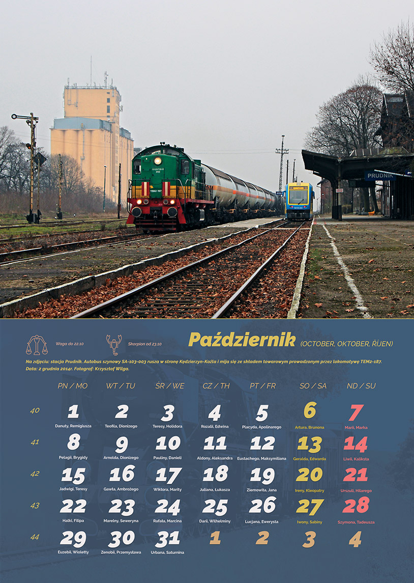 Zdjęcie kalendarza / strony