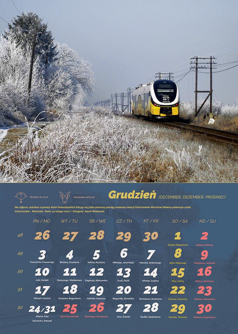 Zdjęcie kalendarza / strony