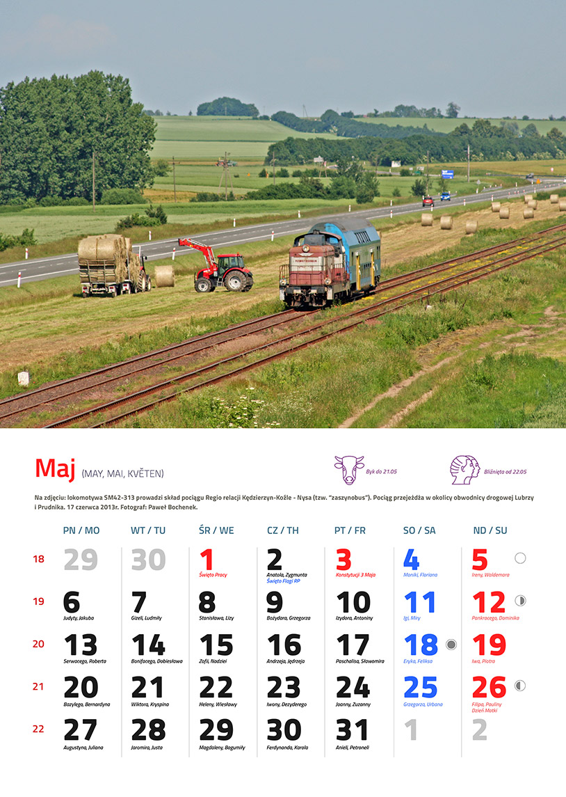 Zdjęcie kalendarza / strony