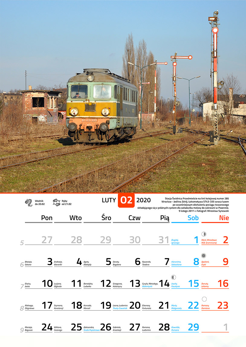 Zdjęcie kalendarza / strony