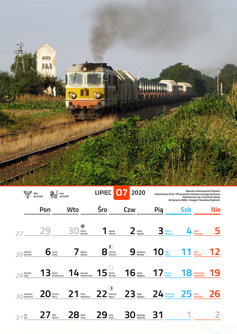 Zdjęcie kalendarza / strony