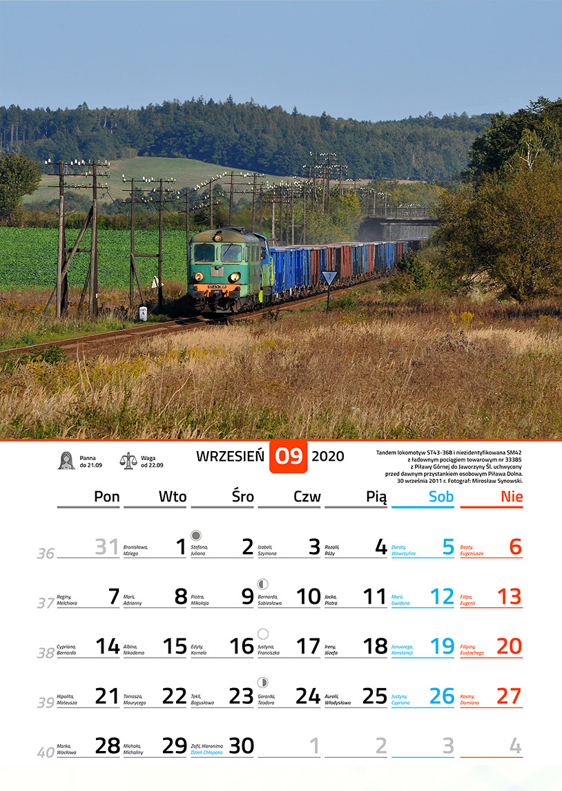 Zdjęcie kalendarza / strony