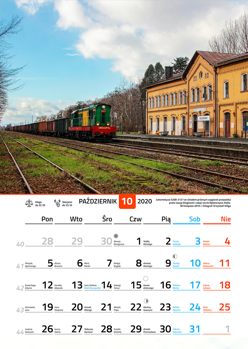 Zdjęcie kalendarza / strony