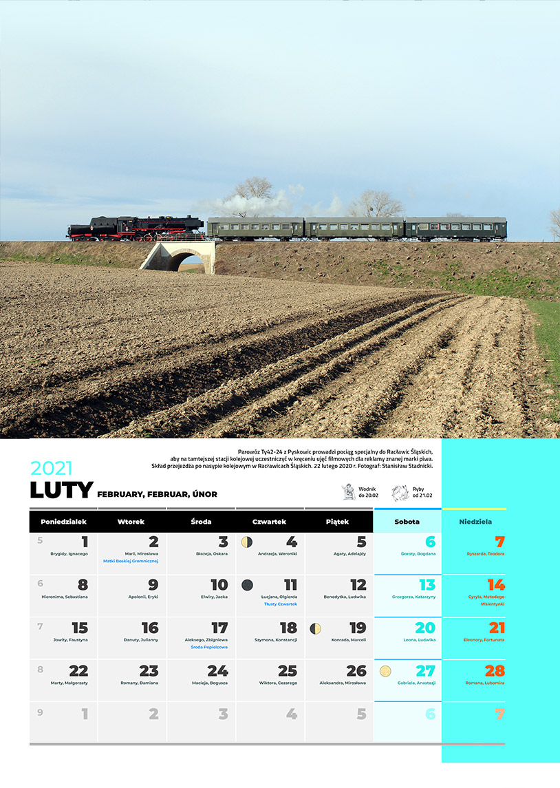 Zdjęcie kalendarza / strony