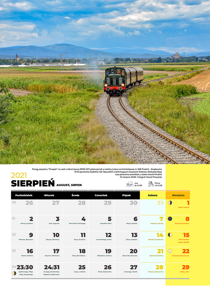 Zdjęcie kalendarza / strony