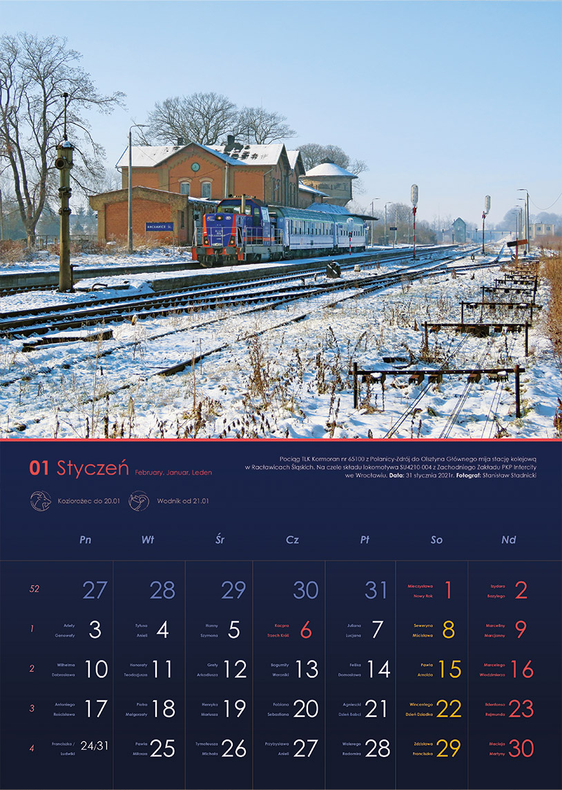 Zdjęcie kalendarza / strony