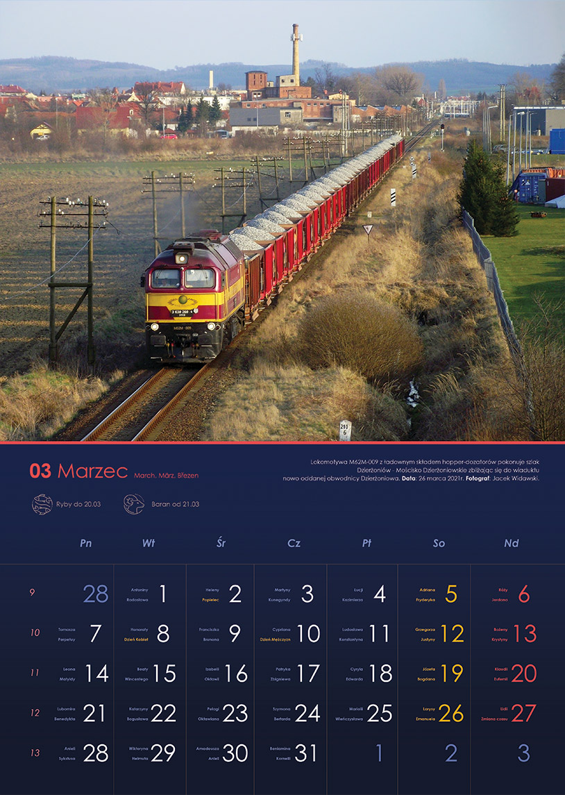 Zdjęcie kalendarza / strony