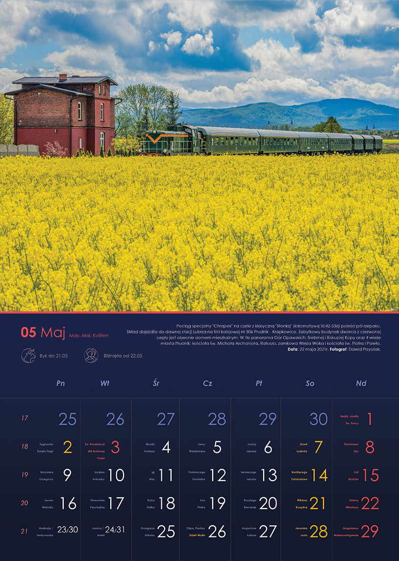 Zdjęcie kalendarza / strony