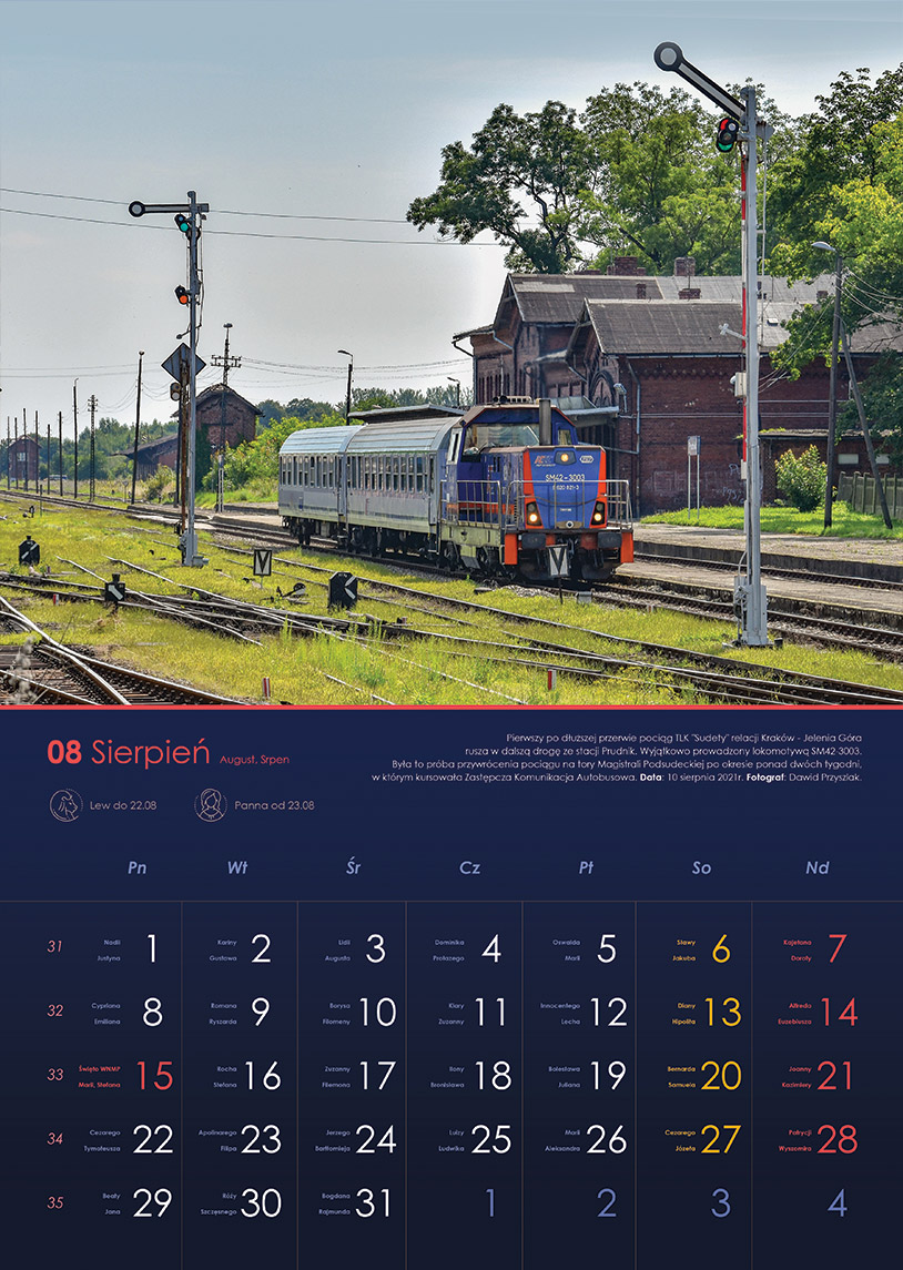 Zdjęcie kalendarza / strony