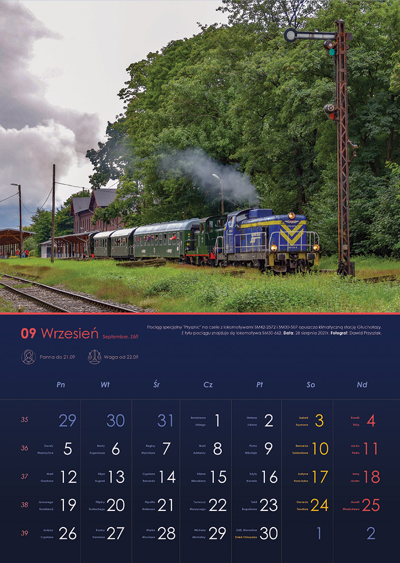 Zdjęcie kalendarza / strony