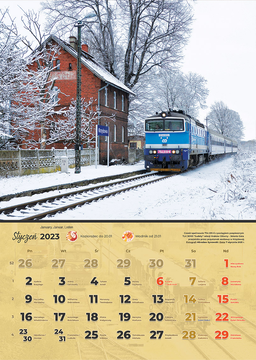 Zdjęcie kalendarza / strony