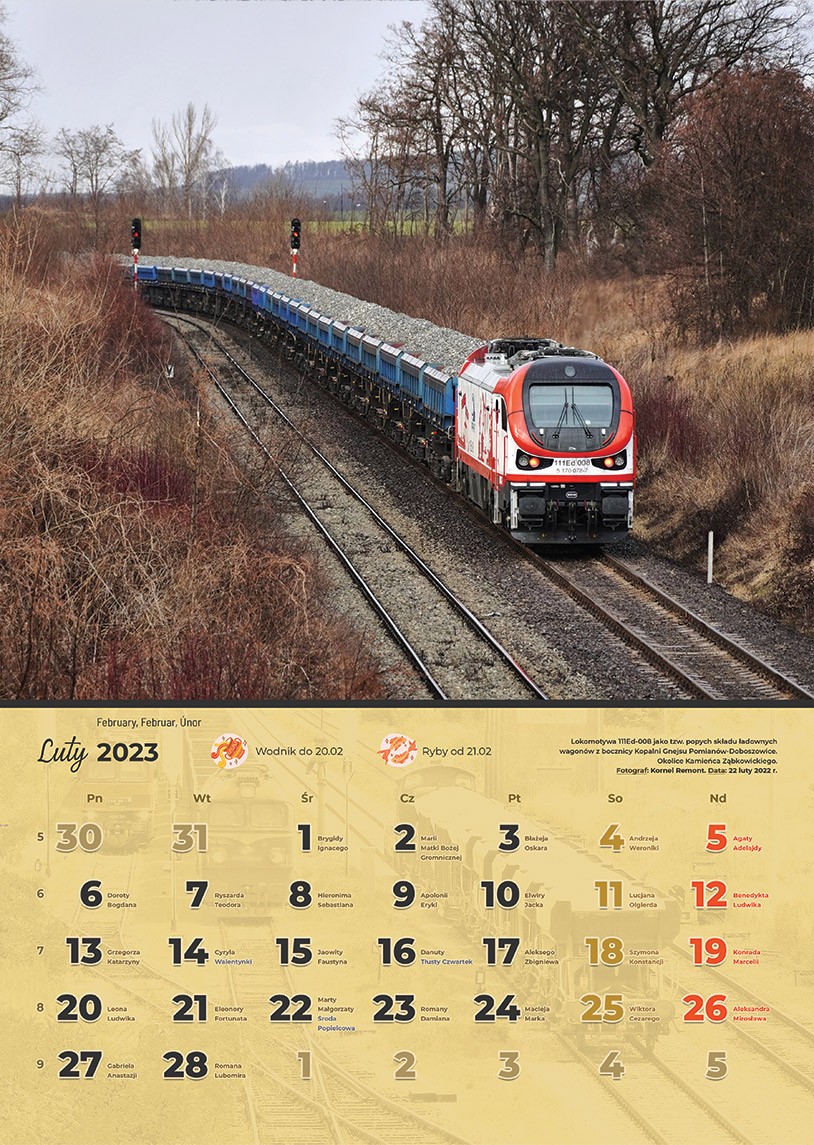 Zdjęcie kalendarza / strony