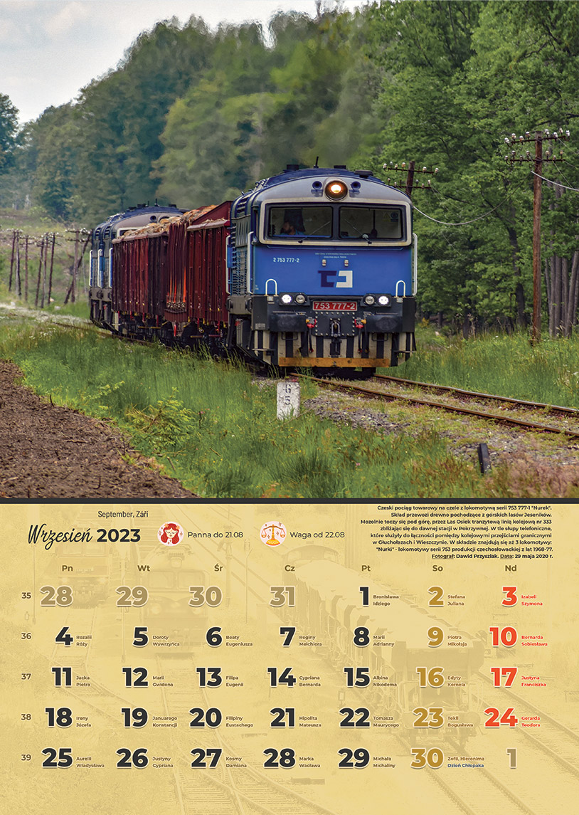 Zdjęcie kalendarza / strony