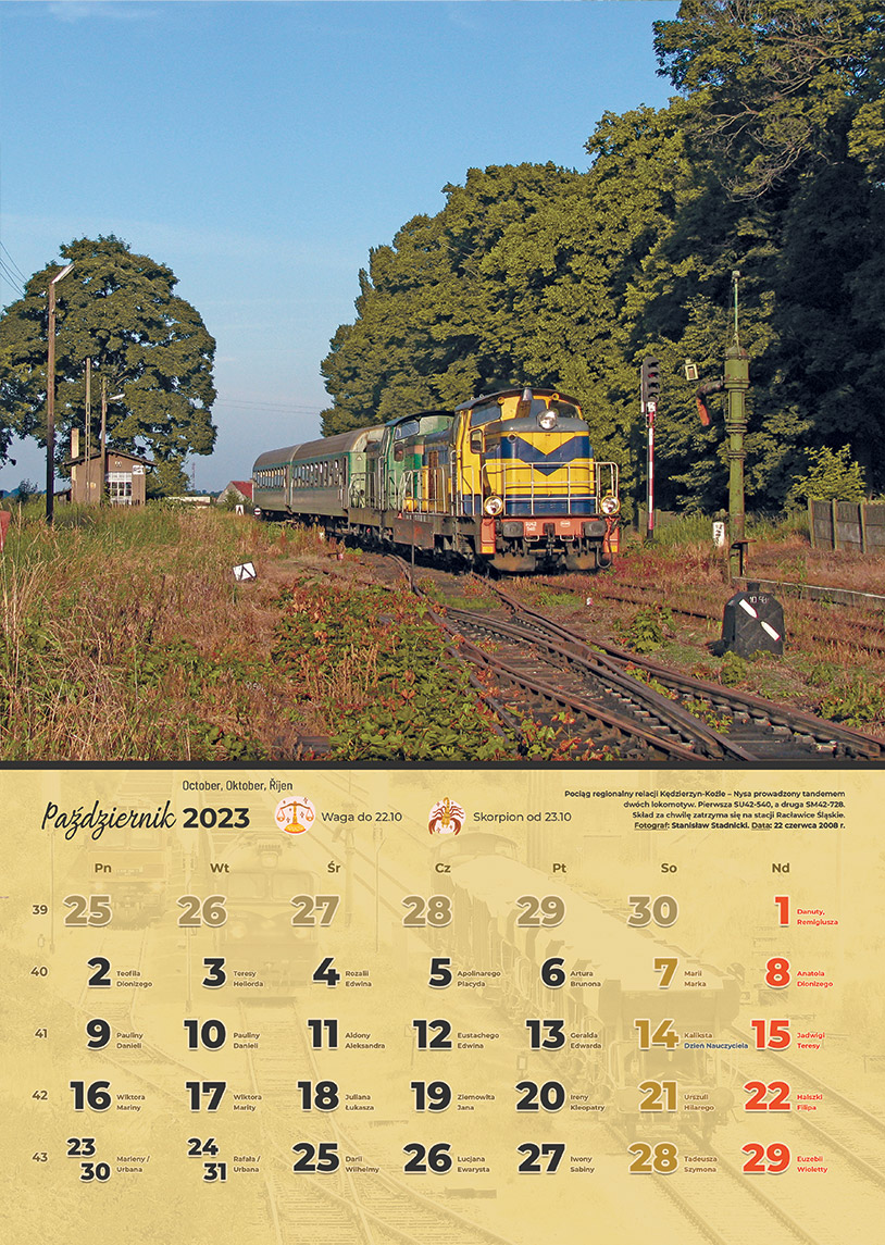 Zdjęcie kalendarza / strony