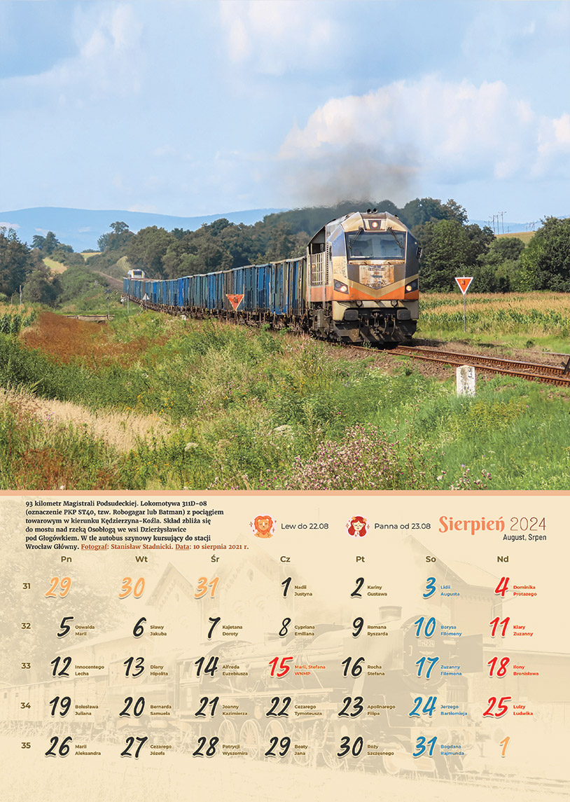 Zdjęcie kalendarza / strony