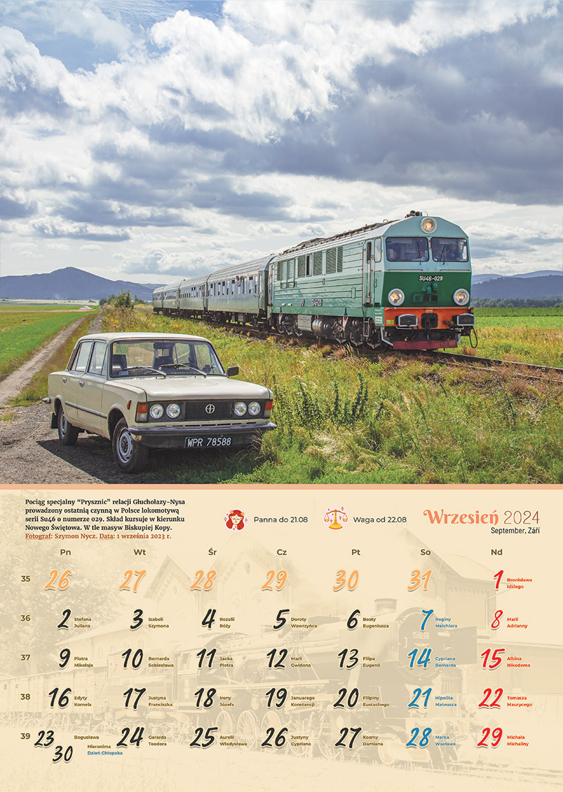 Zdjęcie kalendarza / strony