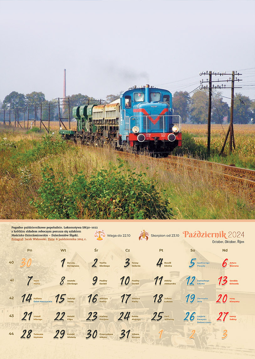 Zdjęcie kalendarza / strony