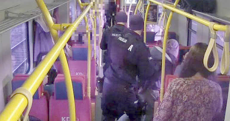 Agresywny pasażer